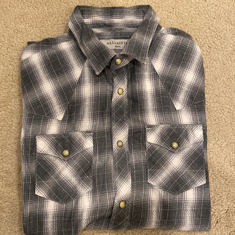 ALL Saint long sleeve shirt
